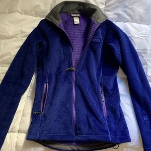 🧡SOLD💜 Patagonia lightweight purple shag jacket